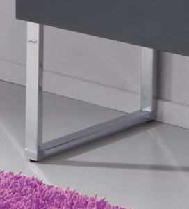 PZ11221 Puris, комплект из 2-х ножек для тумбы под раковину, цвет хром