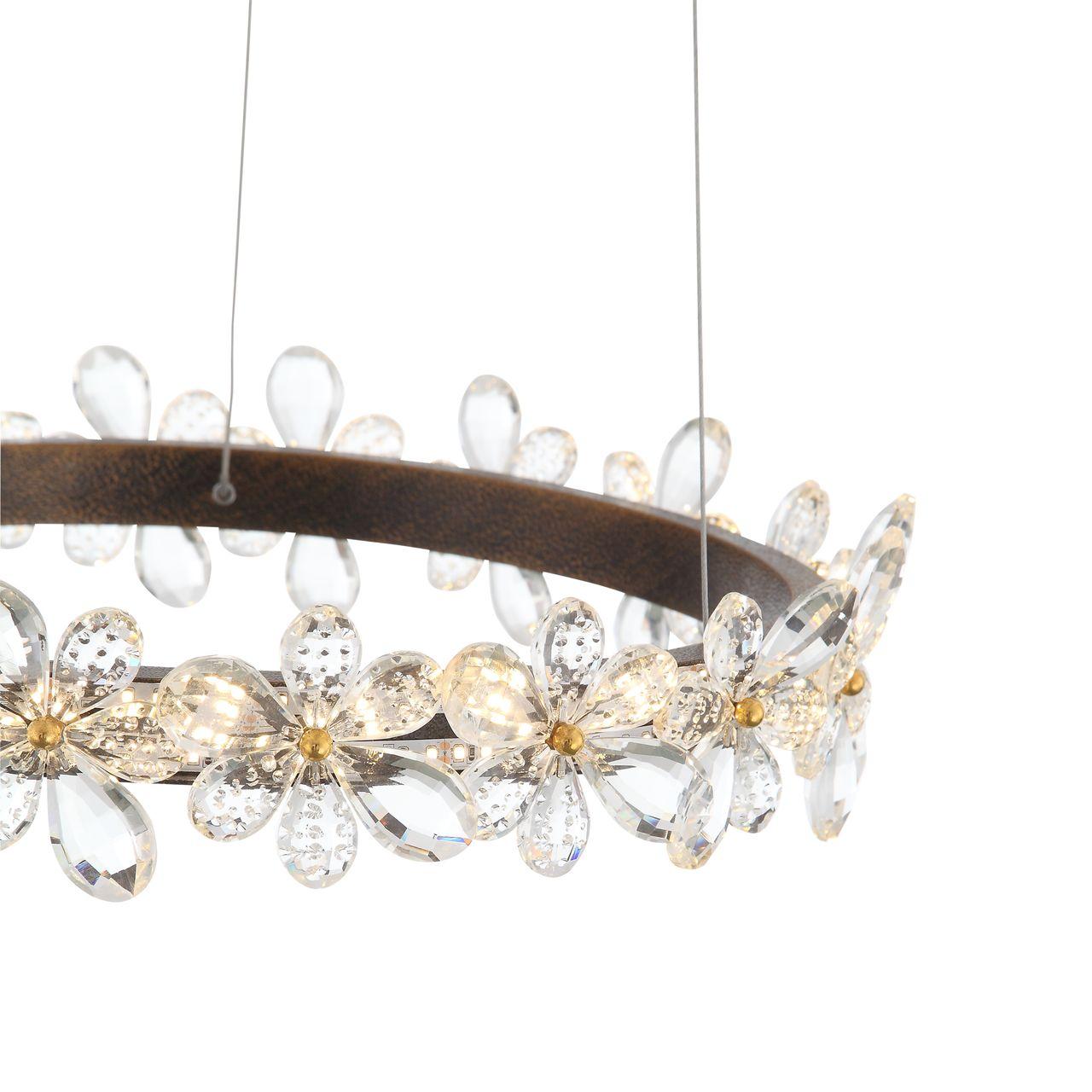 Подвесной светодиодный светильник ST Luce Forito SL408.303.01 ST LUCE ДИЗАЙНЕРСКИЕ, FORITO 275814 Коричневый  - Вид №2