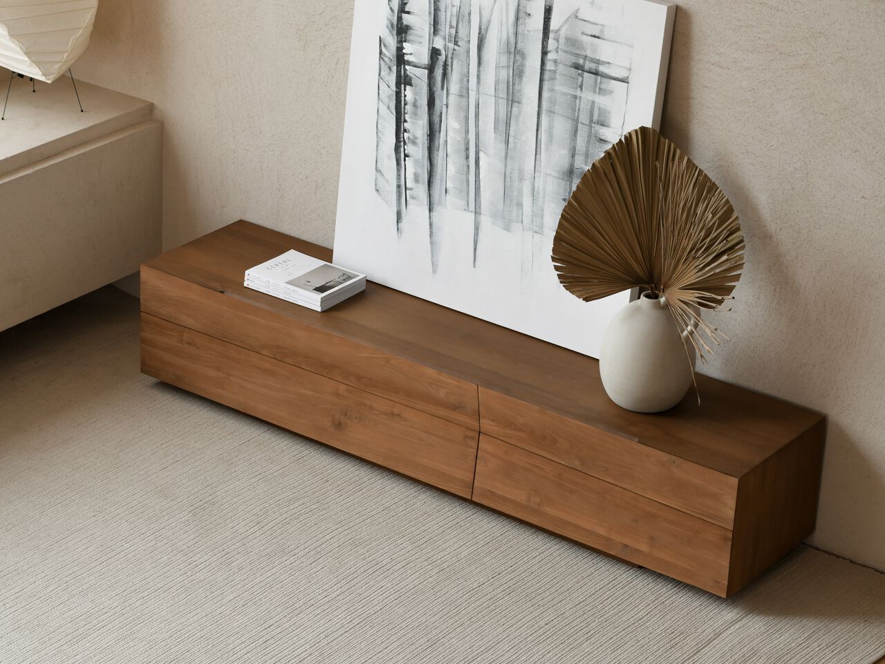 Шкаф для телевизора из массива дерева с ящиками Air Division ARCH-00087684 - Вид №9