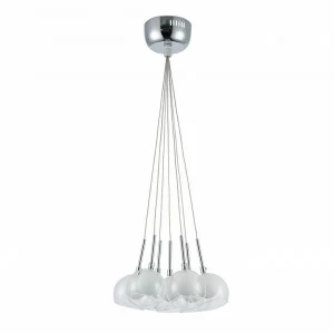 Подвесная люстра Freya Carmela FR5175-PL-07-CH FREYA CARMELA WHITE, ШАР 187165 Белый