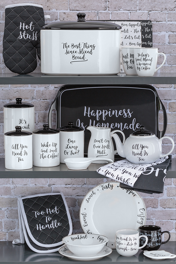 P_0059.600 Емкость для хранения чая carnaby script 650 мл Price&Kensington  - Вид №3