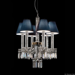 Italamp 252/6 Blue/Glass люстра подвесная