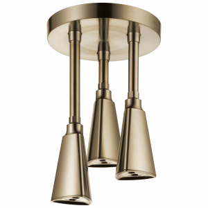 57140-CZ H2Okinetic® Подвесная душевая лейка Raincan Delta Faucet Universal Showering Шампанское бронза