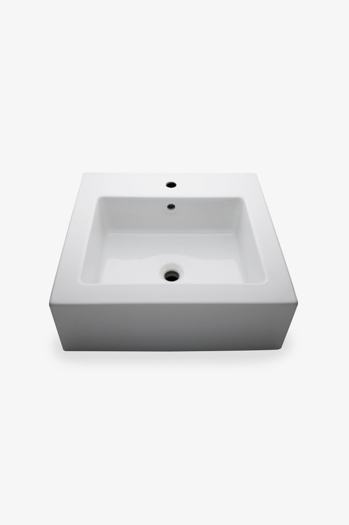 LRCL80 Larsen Rectangular Porcelain Lavatory Sink 23 5/8" x 18 1/2" x 6" Waterworks
