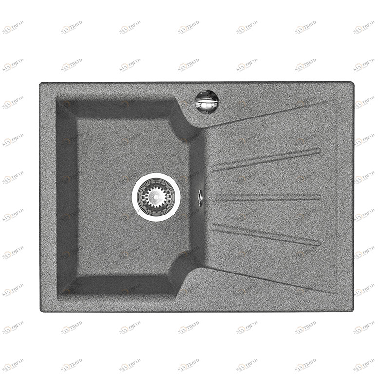 1A716032MC230 Мойка кухонная прямоугольная AQUATON МОНЦА