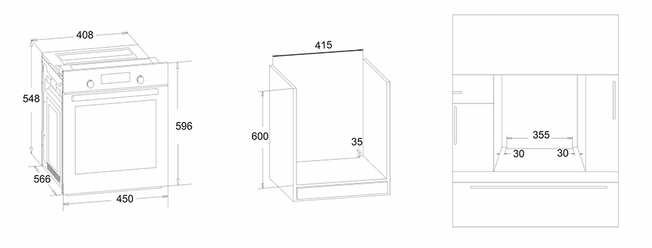 8186940 Электрический духовой шкаф Simfer B4EM56016 серебристый STDN-0118906 - Вид №11
