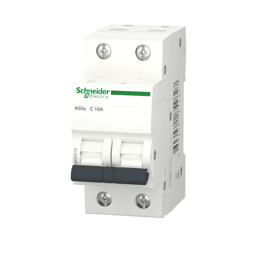 Автоматический выключатель Systeme Electric Acti9 1P N C16 А 4.5 кА 82850891 STLM-2029547 