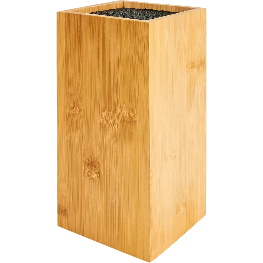 Подставка для ножей 10.3x23x10.3 см бамбук цвет натуральный Santreyd STLM-2167345