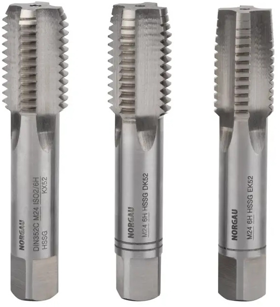 90735882 Комплект метчиков Norgau RHT-269-074 3 шт STLM-0847927