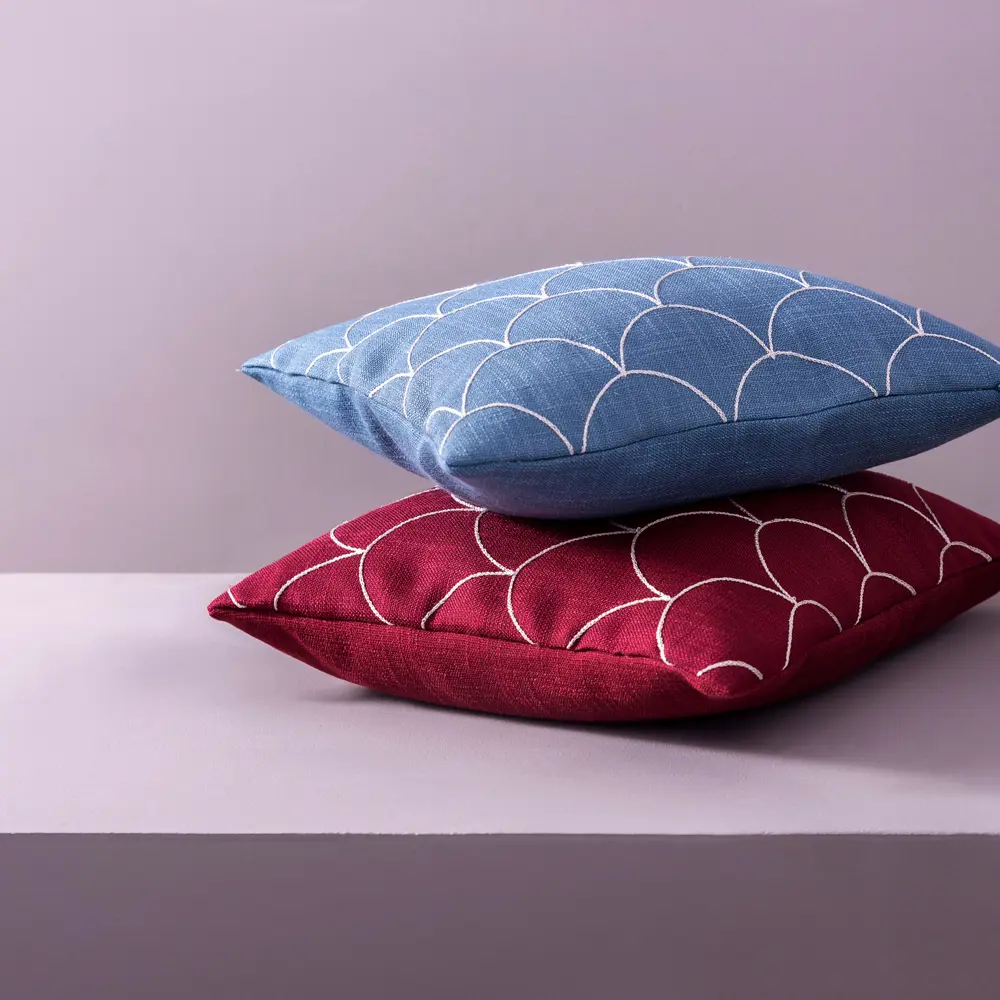 Подушка Great Gatsby 40х40 см цвет красный WESS STLM-2004714 - Вид №3