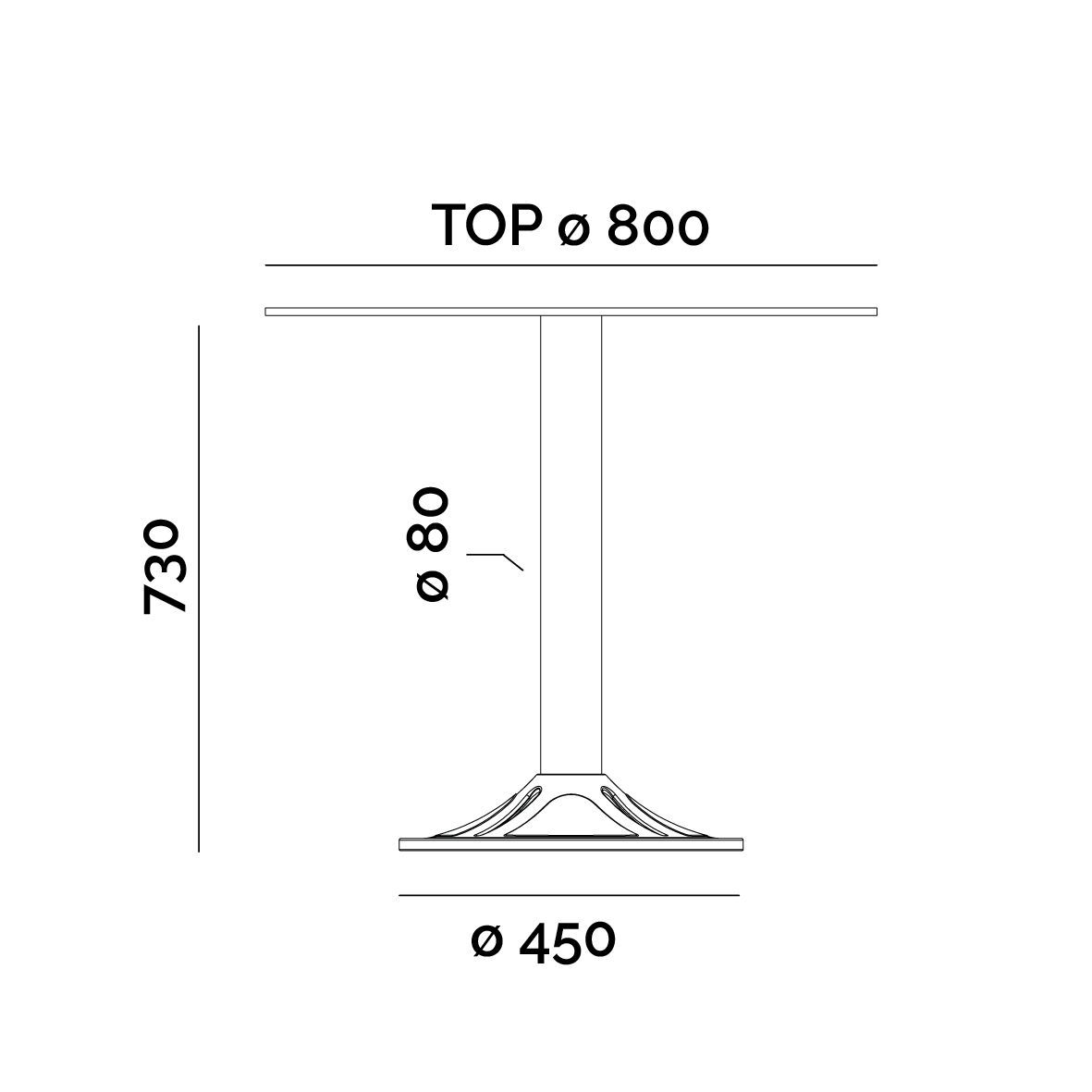 Чугунное основание стола PF Stile BASE 312 ARCH-00113148 - Вид №6