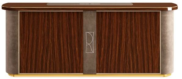 Barnini Oseo Письменный стол прямоугольный с ящиками Richmond upon thames Rc84 - Вид №1