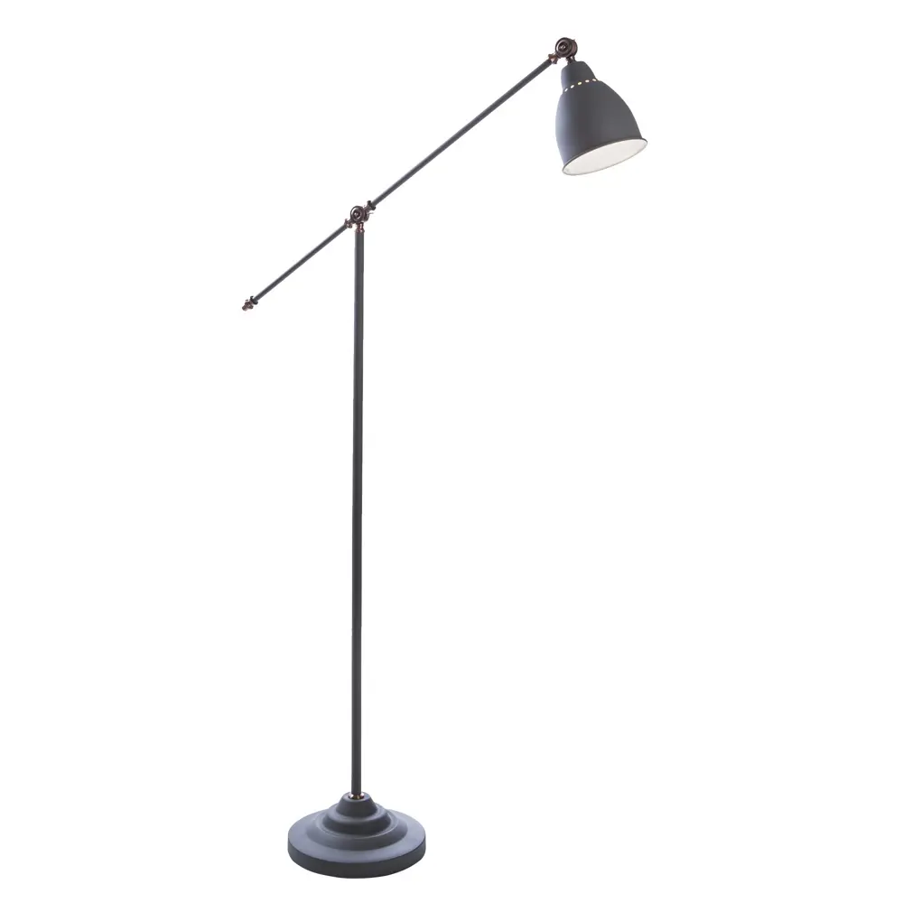 Торшер Braccio 1xE27x60 Вт цвет серый матовый 18638985 STLM-2058565 Arte Lamp 