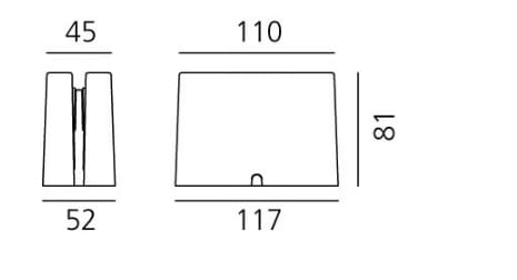 Алюминиевый светодиодный наружный прожектор In Stock Artemide ARCH-00096242 - Вид №2