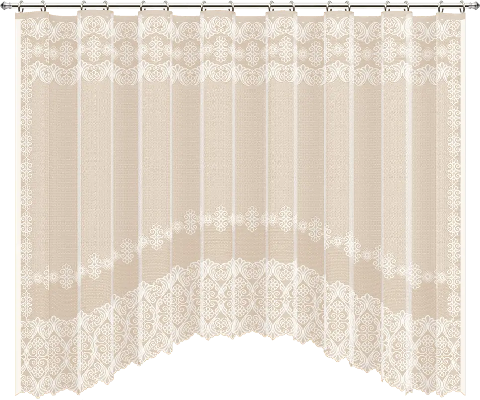 Santreyd Кружевница — элегантная кухонная занавеска с воздушным дизайном 17815732