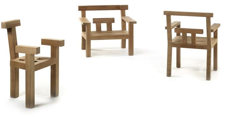 Royal Botania Стул из тика с подлокотниками Nara sun-id-1397908 - Вид №5