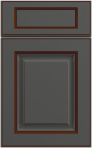 Фасады для кухни Патина Фрезеровка «Этьен+» 201 Графитовый SIST3120-7044