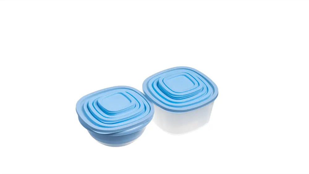 91431051 Набор посуды 21 предмет Sparkplast полипропилен цвет голубой STLM-0879449