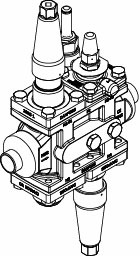 Danfoss ICF 25 — многофункциональные клапанные станции ICF 25-4-9 (40 D) Клапан универсальный 027L4072  - Вид №4