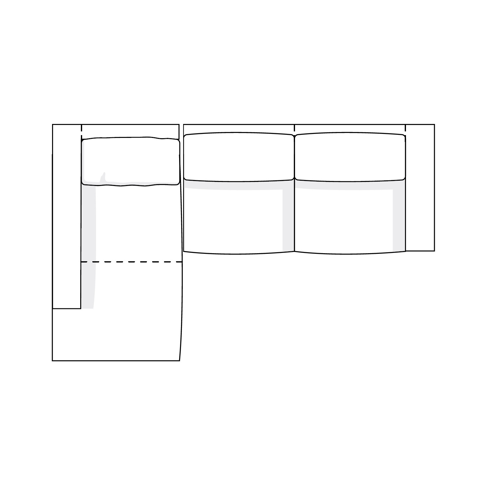 Диван угловой / Budapest Baxter sun-id-374208 - Вид №4
