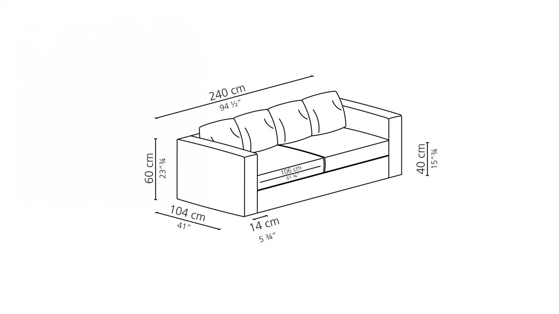 Съемный диван из ткани Casamilano Pillopipe Evo ARCH-00095899 - Вид №6