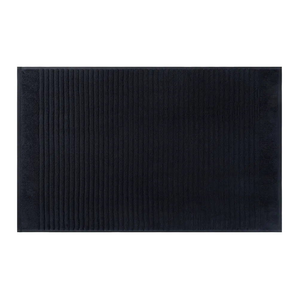 Полотенце-коврик махровый Enna Black0 50x80 см цвет черный 89366240 STLM-2021714 Santreyd 