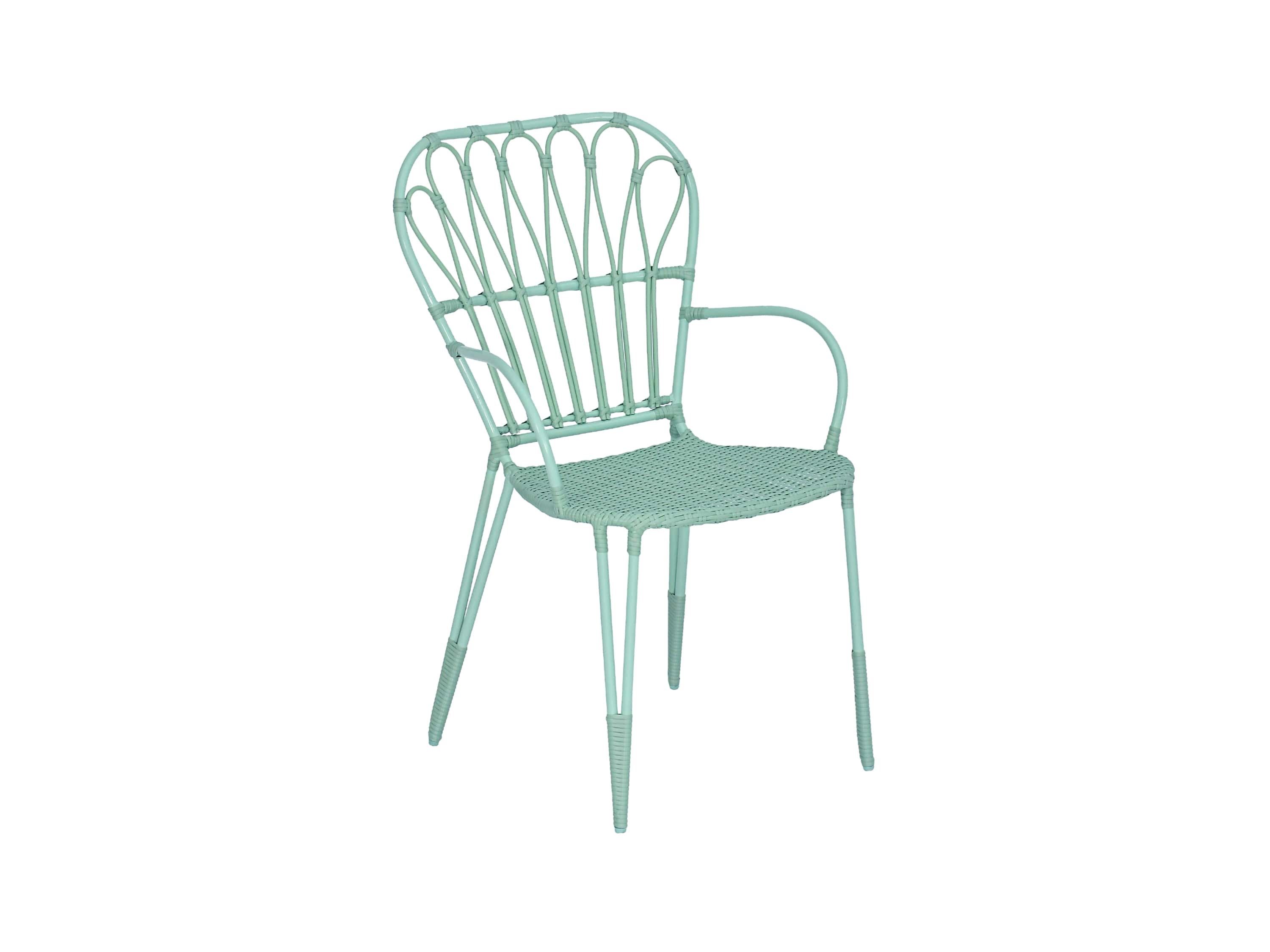 Синтетическое волокно и алюминиевый садовый стул с подлокотниками cbdesign Fiorella ARCH-00081323 - Вид №15