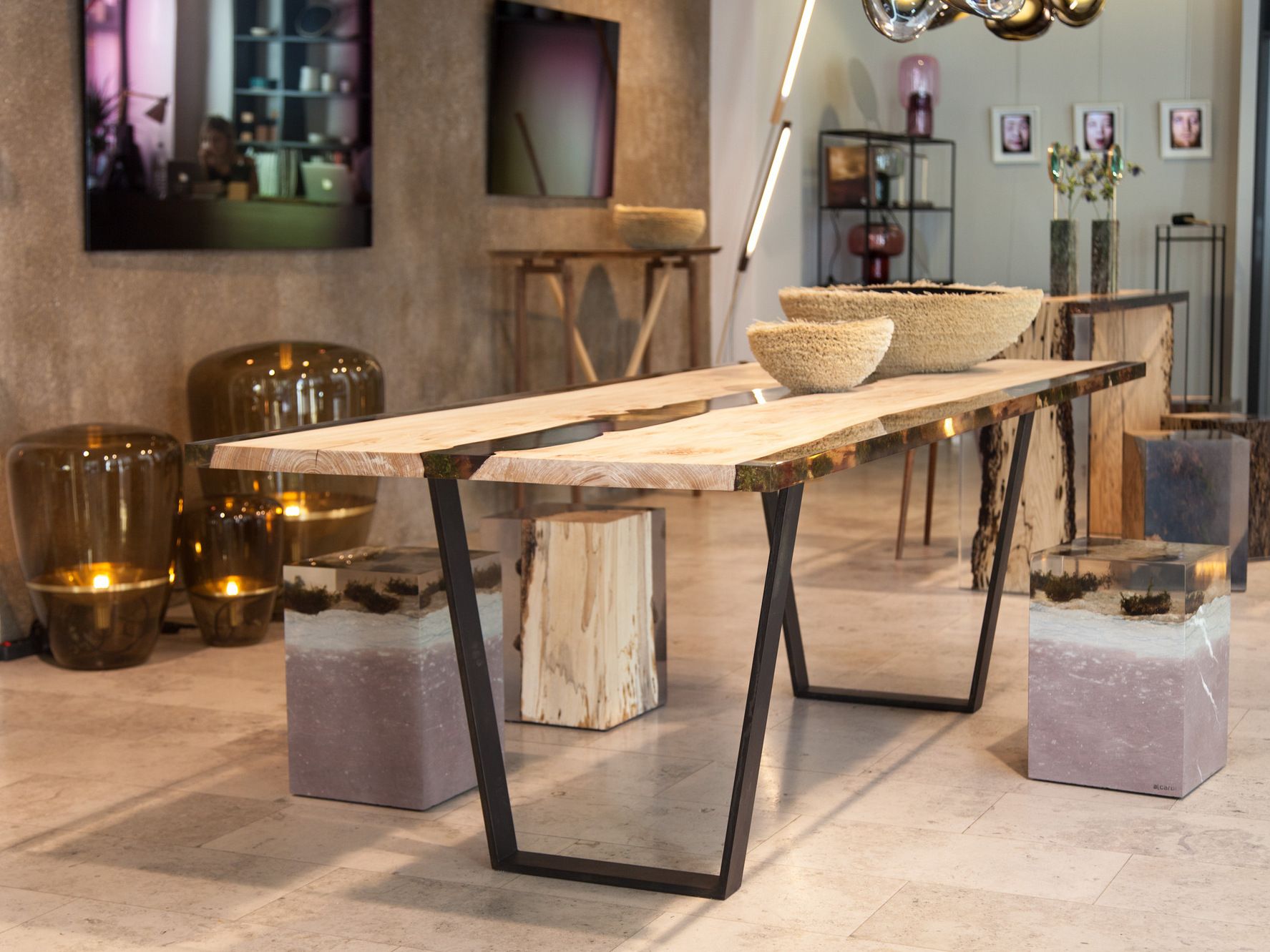 Прямоугольный обеденный стол alcarol Undergrowth ARCH-00029756 - Вид №13