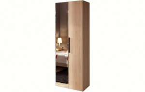 51030A Bauhaus 8 Шкаф для одежды + фасад зеркало+ фасад стандарт Глазов