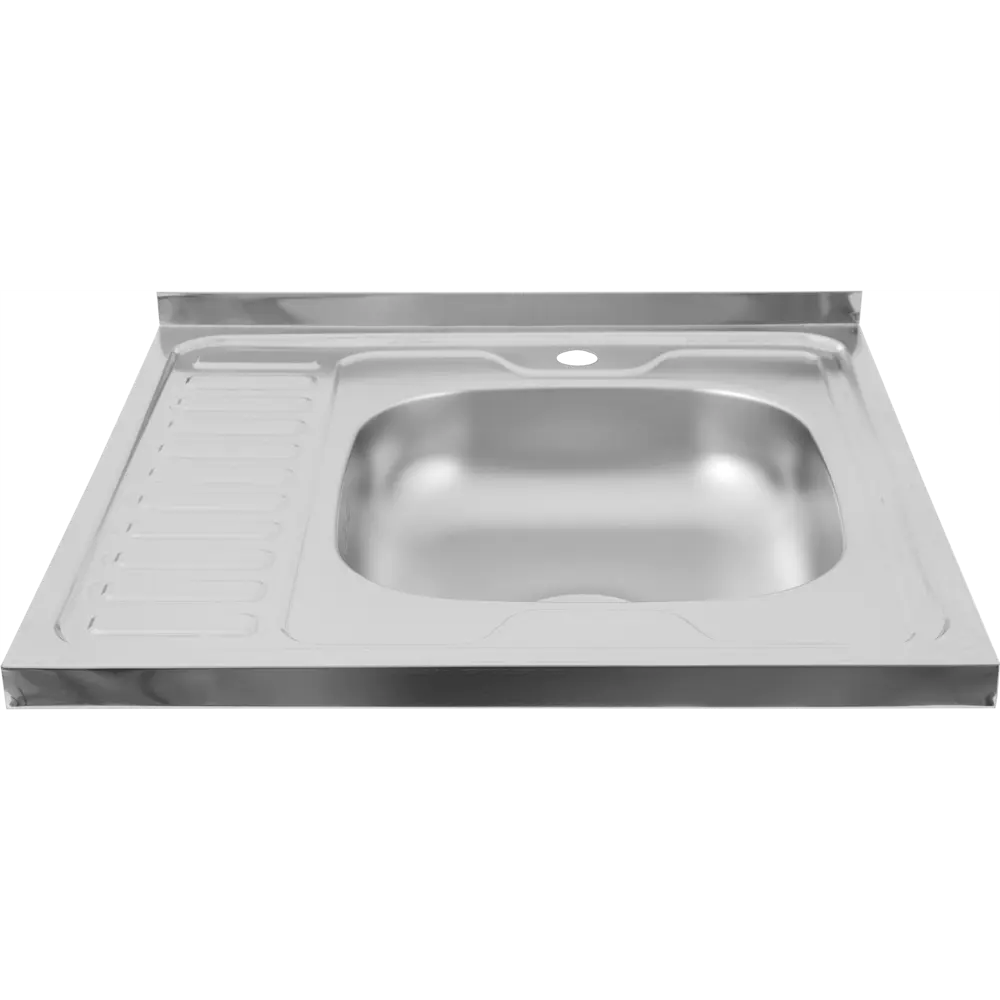 KROMRUS Мойка кухонная накладная S-209 с сушильной зоной 85321914 Мойка накладная STLM-0061352 - Вид №3
