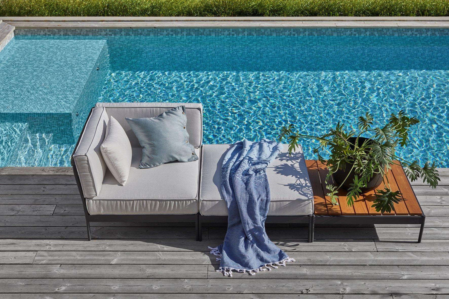 Оттоманка для сада в Sunbrella® Skargaarden Lidö ARCH-00011551