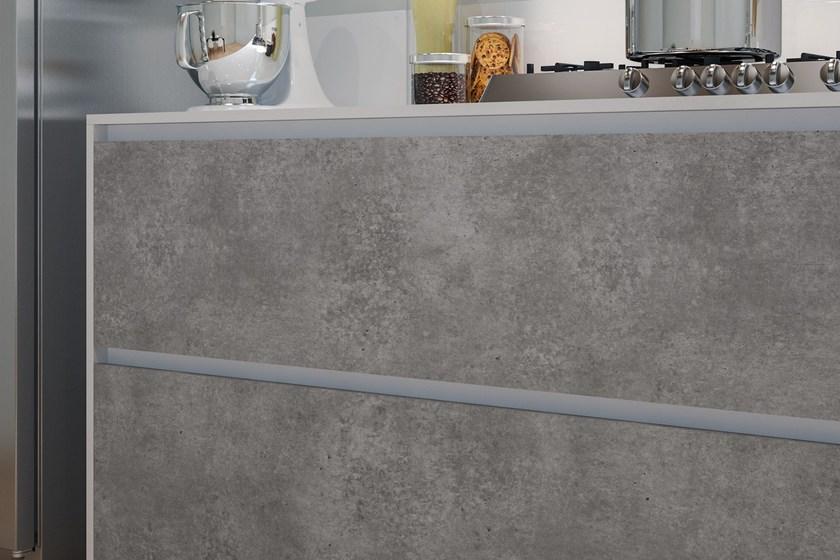 Artesive Наклейка на дверь под бетон Stone St-12 - Вид №3