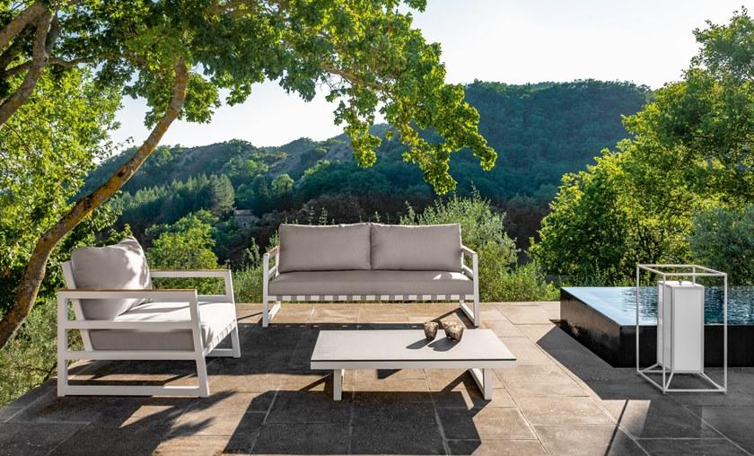 Talenti Садовое низкое кресло из ткани салазок Alabama alu Alaalupl - Вид №1