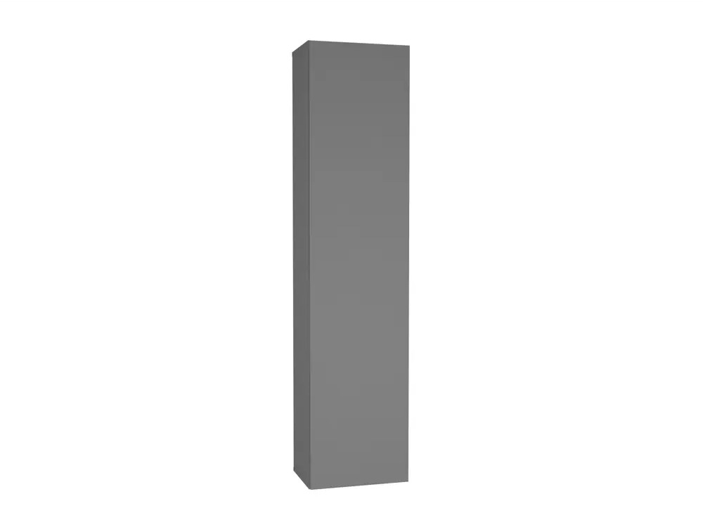 91355280 Шкаф распашной Нк-мебель 40x170x29 см ЛДСП цвет серый/графит STLM-1078116