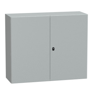 NSYS3D101240DP Щит с монтажной платой S3D, 1200x1000x400мм, IP55, сталь Schneider Electric Spacial