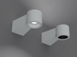 Martinelli Luce Настенный светильник светодиодный алюминиевый с диммером Q8-hp 1296/hp