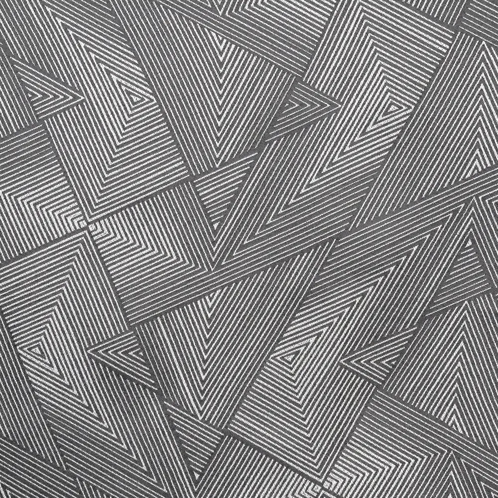 Штора на ленте «Геометрия», 160x280 см, геометрия, цвет чёрный GARDEN STLM-2011871 - Вид №1