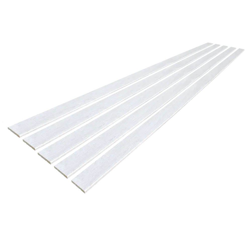 Наличник Лайн 2150x70x8 мм HardFlex цвет дуб тернер белый 87481095 STLM-2148819 Santreyd  - Вид №1