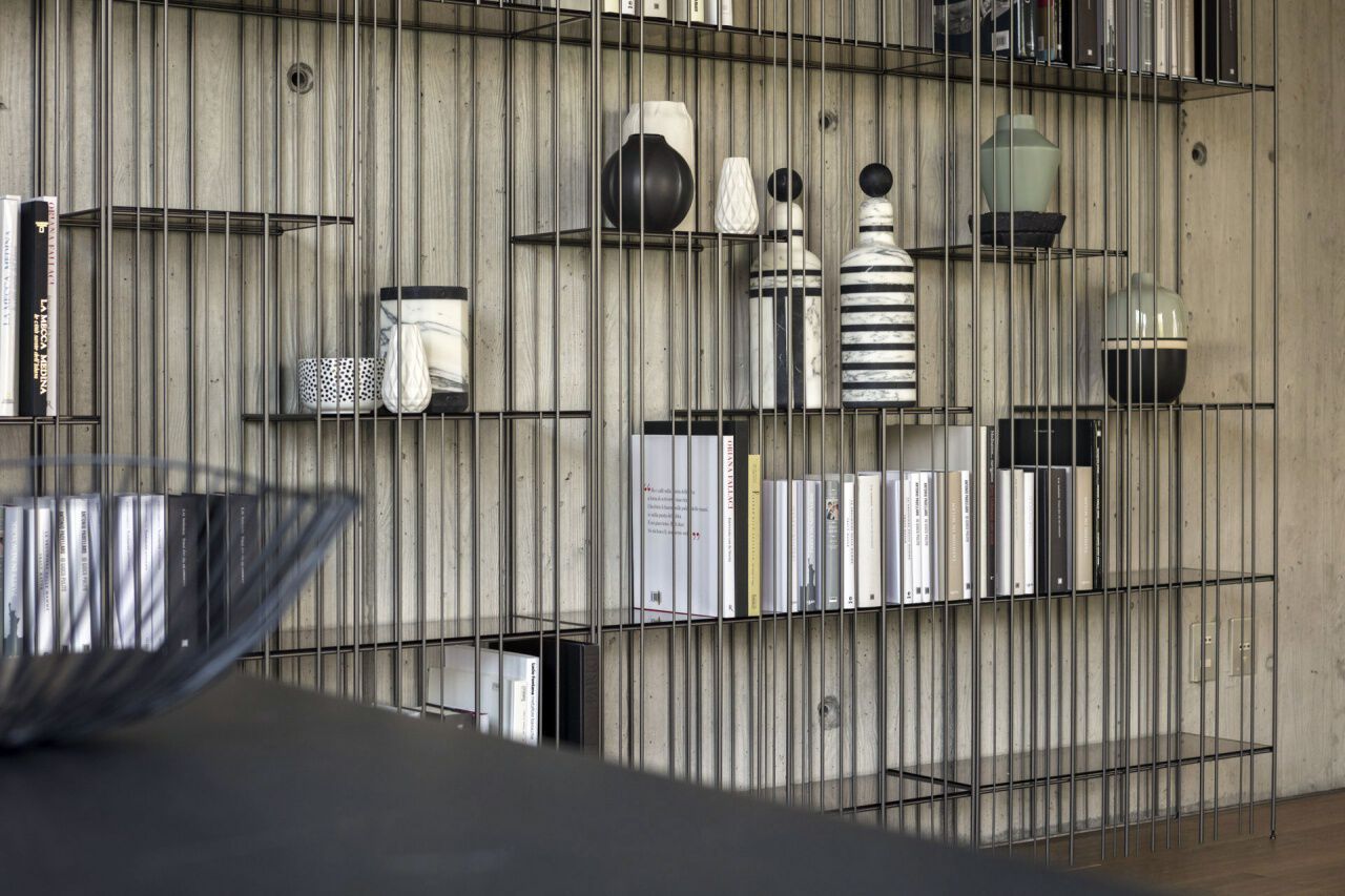 Книжный шкаф из металла Mogg метрическая ARCH-00025526 - Вид №11