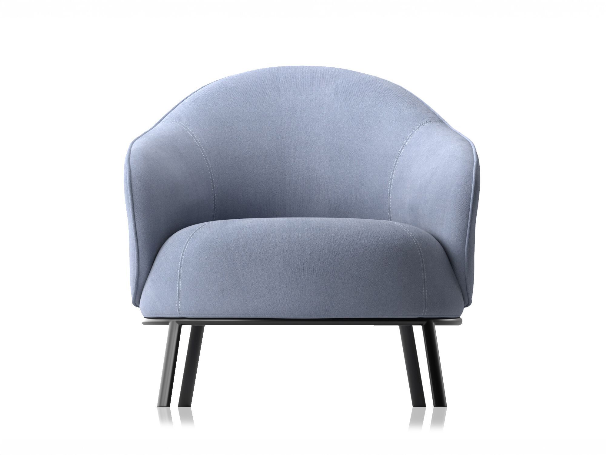 Тканевое кресло с подлокотниками Natuzzi Italia Botanic ARCH-00056055