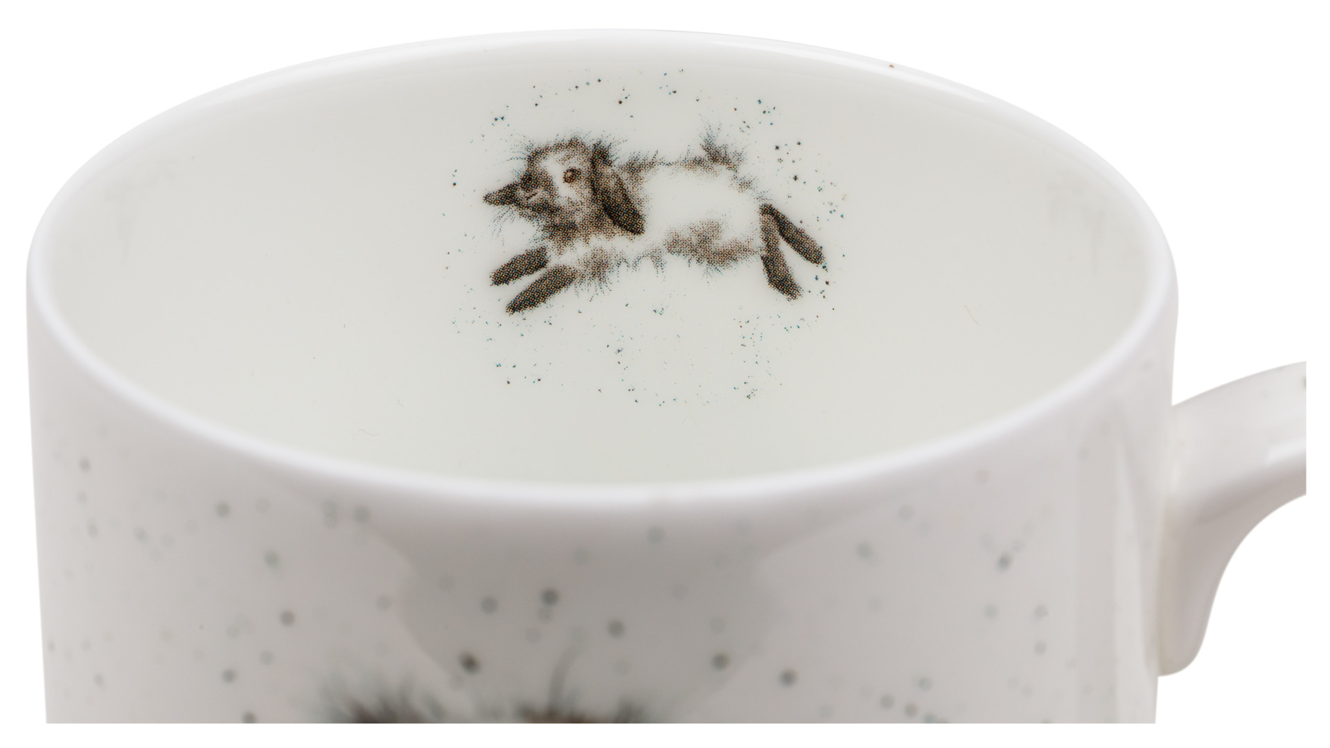 10579649 Royal Worcester Кружка Royal Worcester "Забавная фауна", "Кролик" 310мл Фарфор костяной  - Вид №3