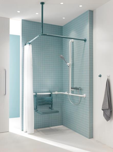 801.34.1061 Карниз с потолочным подвесом HEWI Serie 477/801  - Вид №2