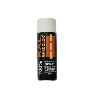 91951426 Декоративная аэрозольная краска Maxcolors Ral 9016 глянцевый цвет белый 0.4 л STLM-1512759