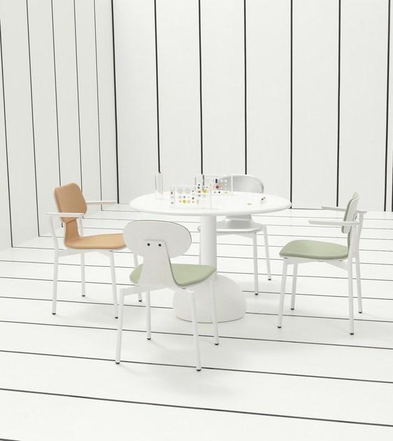 Sancal Круглый журнальный столик из композитного материала Vesper sun-id-1451351 - Вид №17