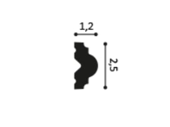 Планка Orac PX103 ARCH-00101194 - Вид №3