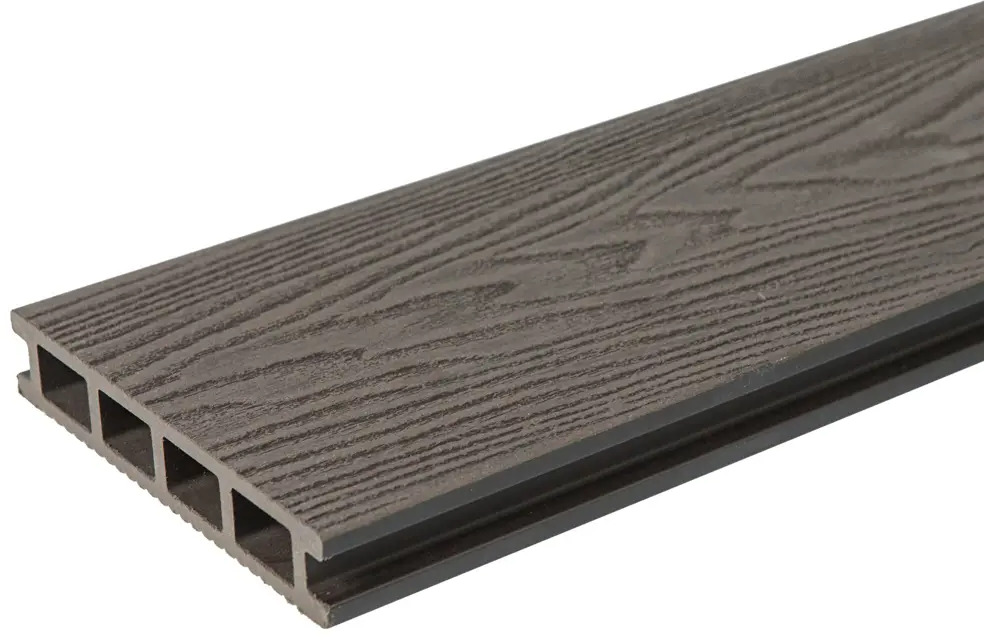 82338675 Террасная доска ДПК CM Decking Vintage цвет Венге 4000x140x25 мм двусторонняя вельвет/структура дерева 0.56 м² STLM-0024897