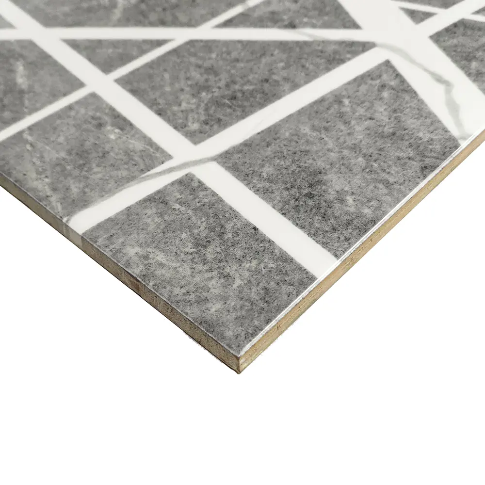 Керамин Эйра: Настенная плитка серо-белая глянцевая 27.5×40 см 85539467 STLM-0063706 - Вид №2