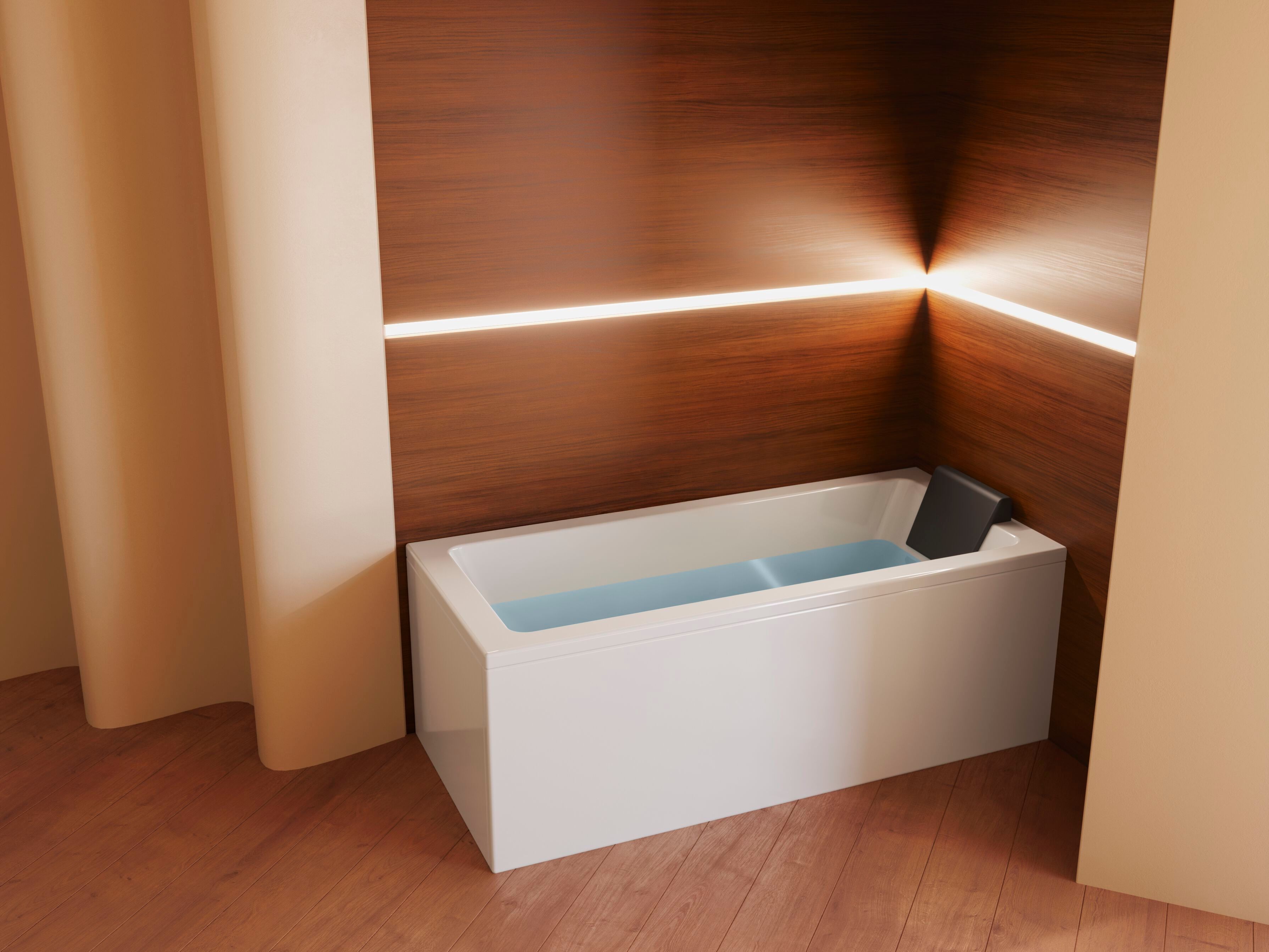 Прямоугольная ванна с гидромассажем Gruppo Treesse мебель для ванной комнаты - стандартные ванны ARCH-00119751 - Вид №3