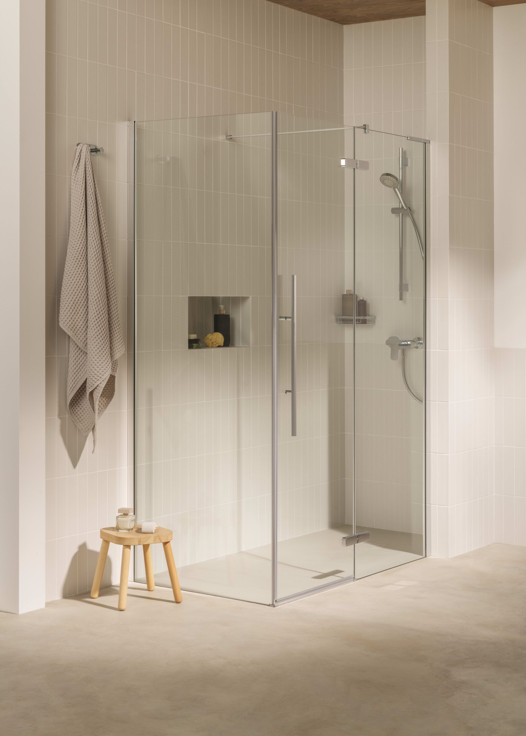 Стеклянная ниша душевая кабина с раздвижной дверью Roca L2-E M3431401.M ARCH-00093088 - Вид №5