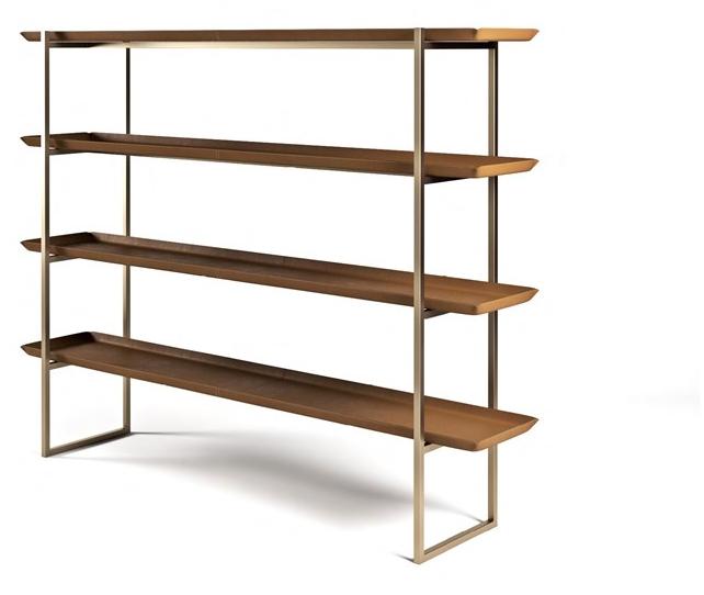 Aston Martin Книжный шкаф двусторонний кожаный открытый sun-id-1421205 - Вид №2